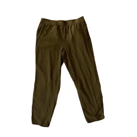 Madewell track trousers army green, S - Picture 3 of 8